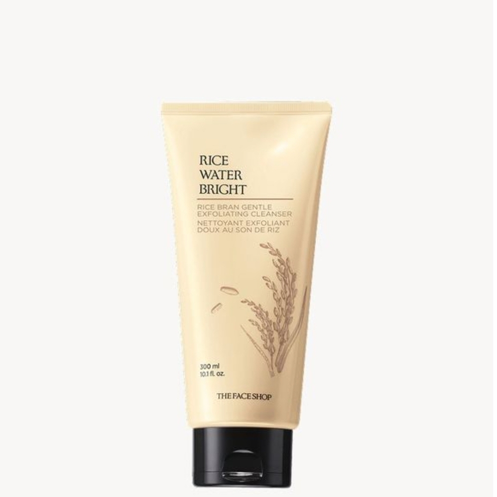 The Face Shop Rice Water Bright Rice Bran Gentle Exfoliating Cleanser